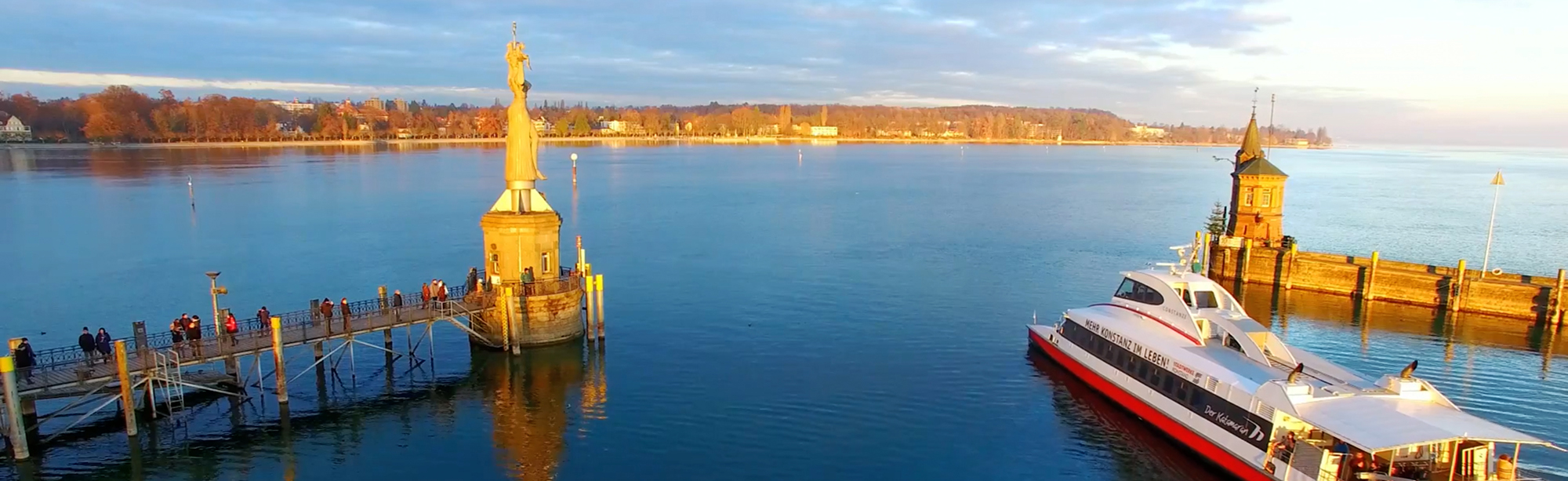 Videovorschau für die Impressionen von der Bodenseeschifffahrt mit dem Katamaran